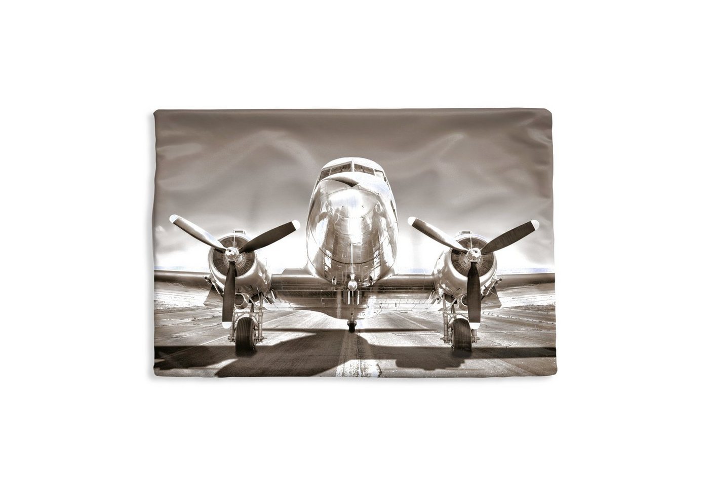 MuchoWow Dekokissen Flugzeuge - Vintage - Propeller, Kissenbezug für Sofa, Dekorationkissen, Kissenhüllen, 50x30 cm MuchoWow Dekokissen Flugzeuge - Vintage - Propeller, Kissenbezug für Sofa, Dekorationkissen, Kissenhüllen, 50x30 cm von MuchoWow