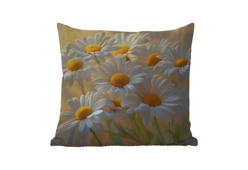 MuchoWow Dekokissen Gänseblümchen - Weiß - Sonnenlicht, Kissenbezüge, Kissenhülle, Kissen, Outdoor, 40x40 cm MuchoWow Dekokissen Gänseblümchen - Weiß - Sonnenlicht, Kissenbezüge, Kissenhülle, Kissen, Outdoor, 40x40 cm von MuchoWow