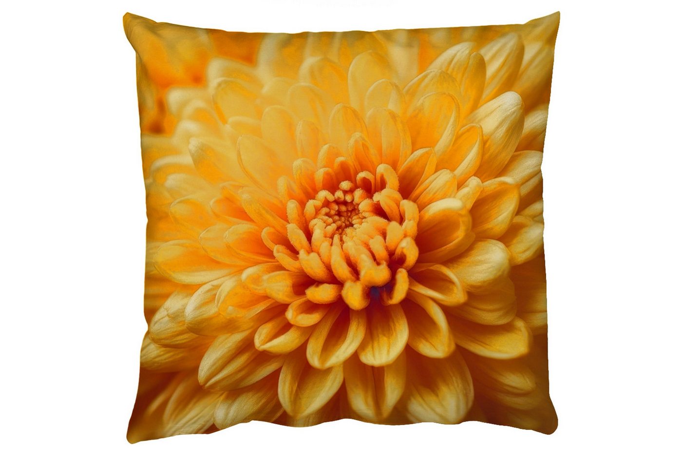 MuchoWow Dekokissen Gelb - Chrysantheme - Sanftheit, Zierkissen mit Füllung für Wohnzimmer, Sofakissen, 40x40 cm MuchoWow Dekokissen Gelb - Chrysantheme - Sanftheit, Zierkissen mit Füllung für Wohnzimmer, Sofakissen, 40x40 cm von MuchoWow