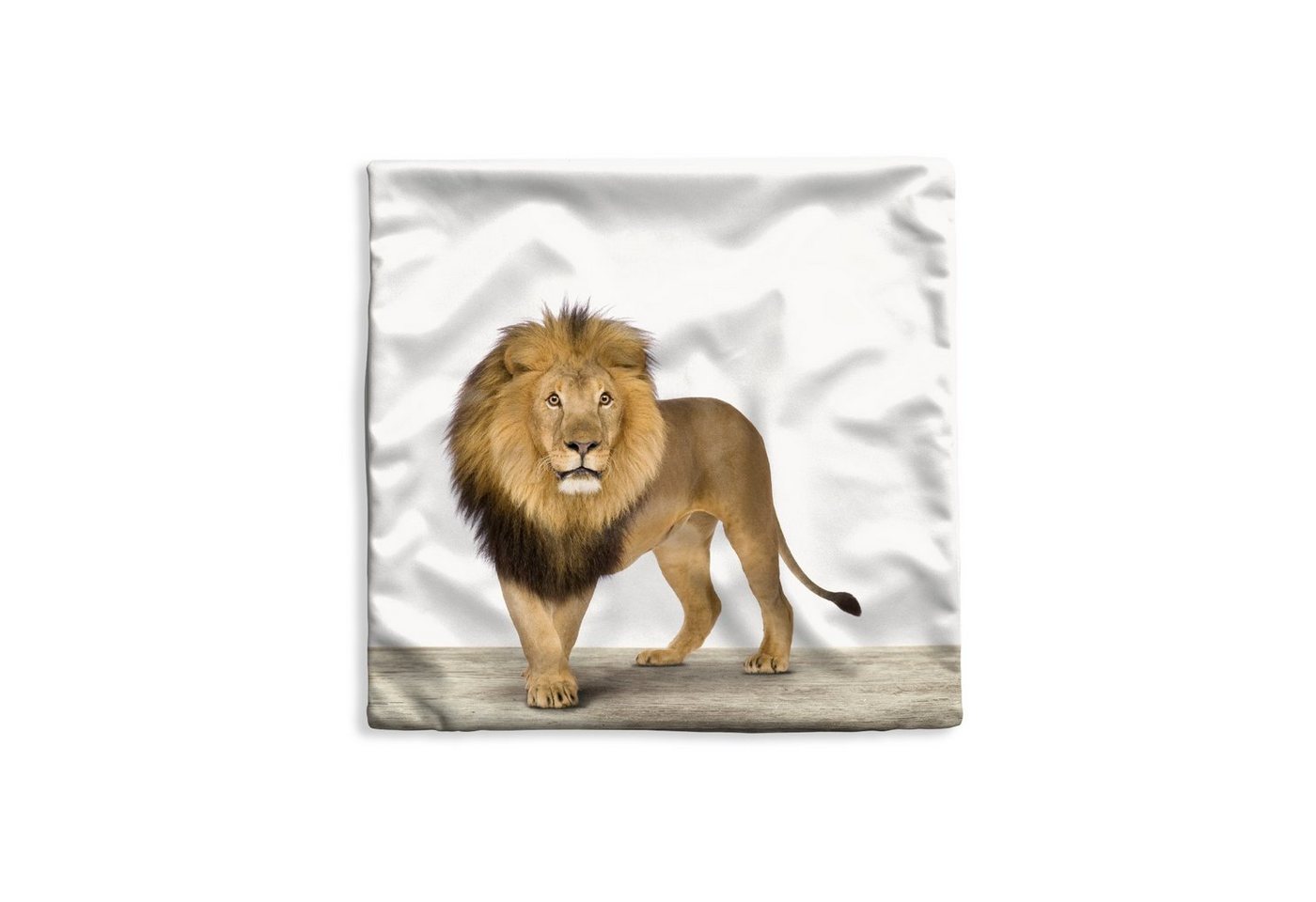 MuchoWow Dekokissen Jungen - Löwe - Tiere - Kinder - Mädchen, Kissenbezüge, Kissenhülle, Deko Kissenbezug, Kissen, 40x40 cm MuchoWow Dekokissen Jungen - Löwe - Tiere - Kinder - Mädchen, Kissenbezüge, Kissenhülle, Deko Kissenbezug, Kissen, 40x40 cm von MuchoWow
