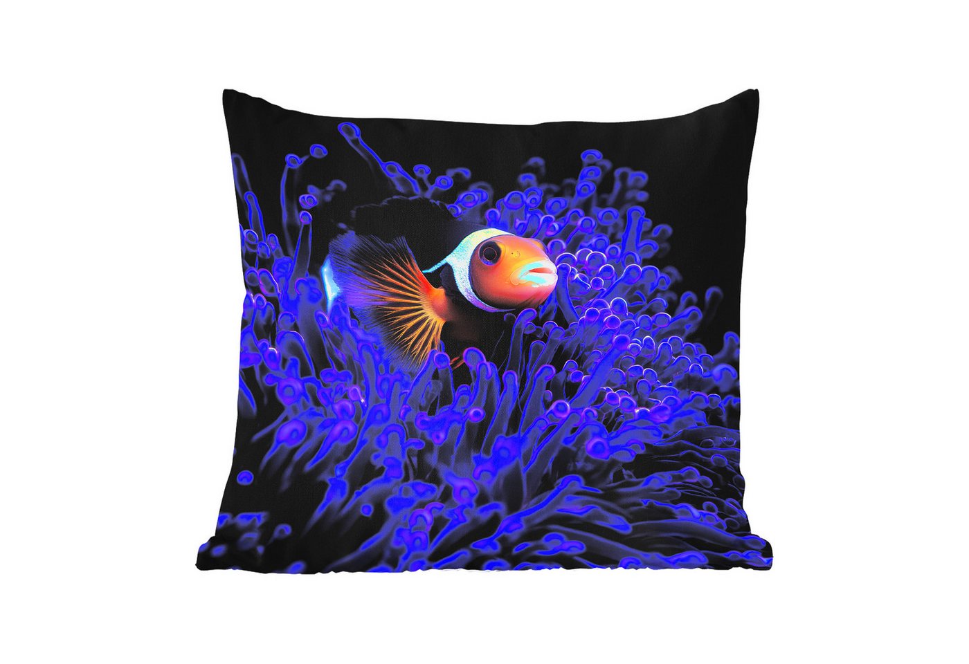 MuchoWow Dekokissen Koralle - Fisch - Orange - Meer, Kissenbezüge, Kissenhülle, Kissen, Outdoor, 40x40 cm MuchoWow Dekokissen Koralle - Fisch - Orange - Meer, Kissenbezüge, Kissenhülle, Kissen, Outdoor, 40x40 cm von MuchoWow
