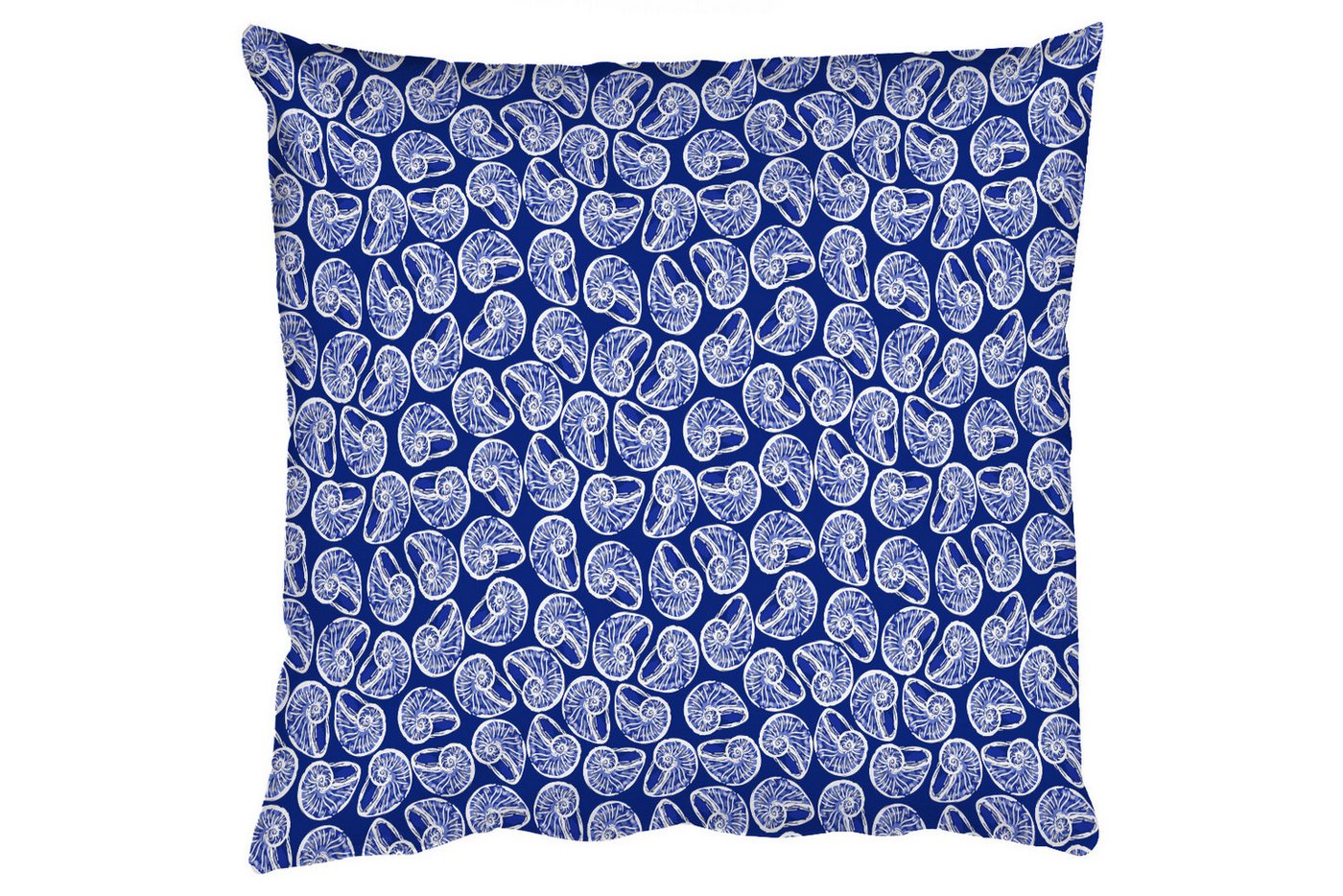 MuchoWow Dekokissen Küste - Meer - Muschel - Blau, Zierkissen mit Füllung für Wohnzimmer, Sofakissen, 40x40 cm MuchoWow Dekokissen Küste - Meer - Muschel - Blau, Zierkissen mit Füllung für Wohnzimmer, Sofakissen, 40x40 cm von MuchoWow