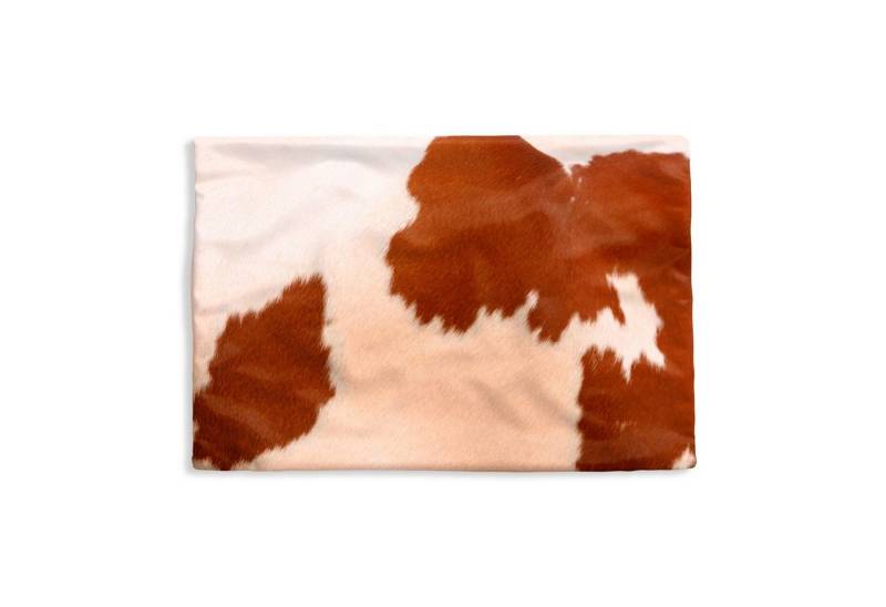 MuchoWow Dekokissen Kuh - Flecken - Fell, Kissenbezug für Sofa, Dekorationkissen, Kissenhüllen, 50x30 cm von MuchoWow