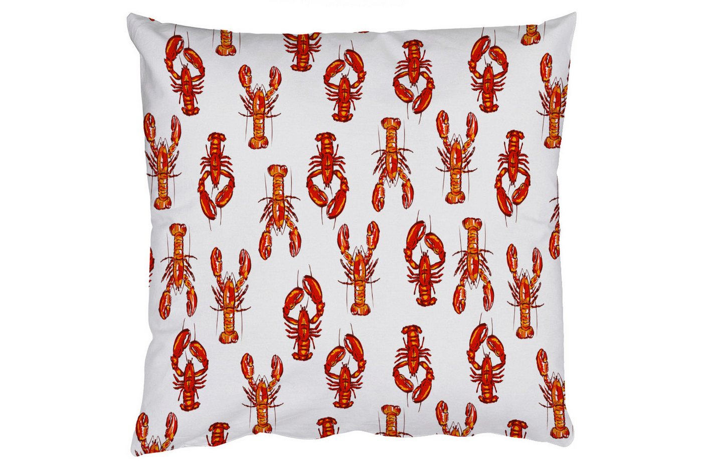 MuchoWow Dekokissen Kunst - Krebs - Rot - Orange, Zierkissen mit Füllung für Wohnzimmer, Sofakissen, 40x40 cm MuchoWow Dekokissen Kunst - Krebs - Rot - Orange, Zierkissen mit Füllung für Wohnzimmer, Sofakissen, 40x40 cm von MuchoWow