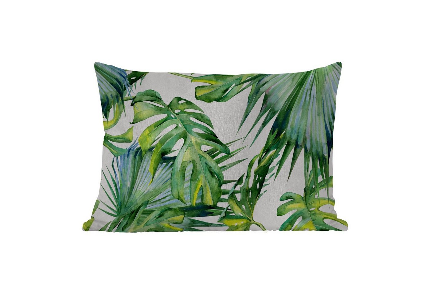 MuchoWow Dekokissen Monstera - Muster - Aquarell - Mädchen - Kinder - Jungen - Kinder, Outdoor-Dekorationskissen, Kissen, Kissenbezug, 50x30 cm MuchoWow Dekokissen Monstera - Muster - Aquarell - Mädchen - Kinder - Jungen - Kinder, Outdoor-Dekorationskissen, Kissen, Kissenbezug, 50x30 cm von MuchoWow