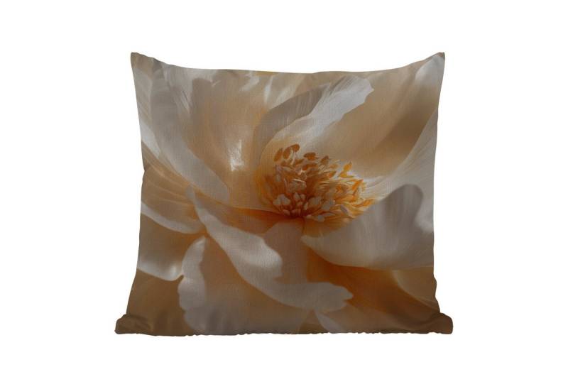 MuchoWow Dekokissen Nahaufnahme - Pfingstrose - Weiß, Kissenbezüge, Kissenhülle, Kissen, Outdoor, 40x40 cm MuchoWow Dekokissen Nahaufnahme - Pfingstrose - Weiß, Kissenbezüge, Kissenhülle, Kissen, Outdoor, 40x40 cm von MuchoWow