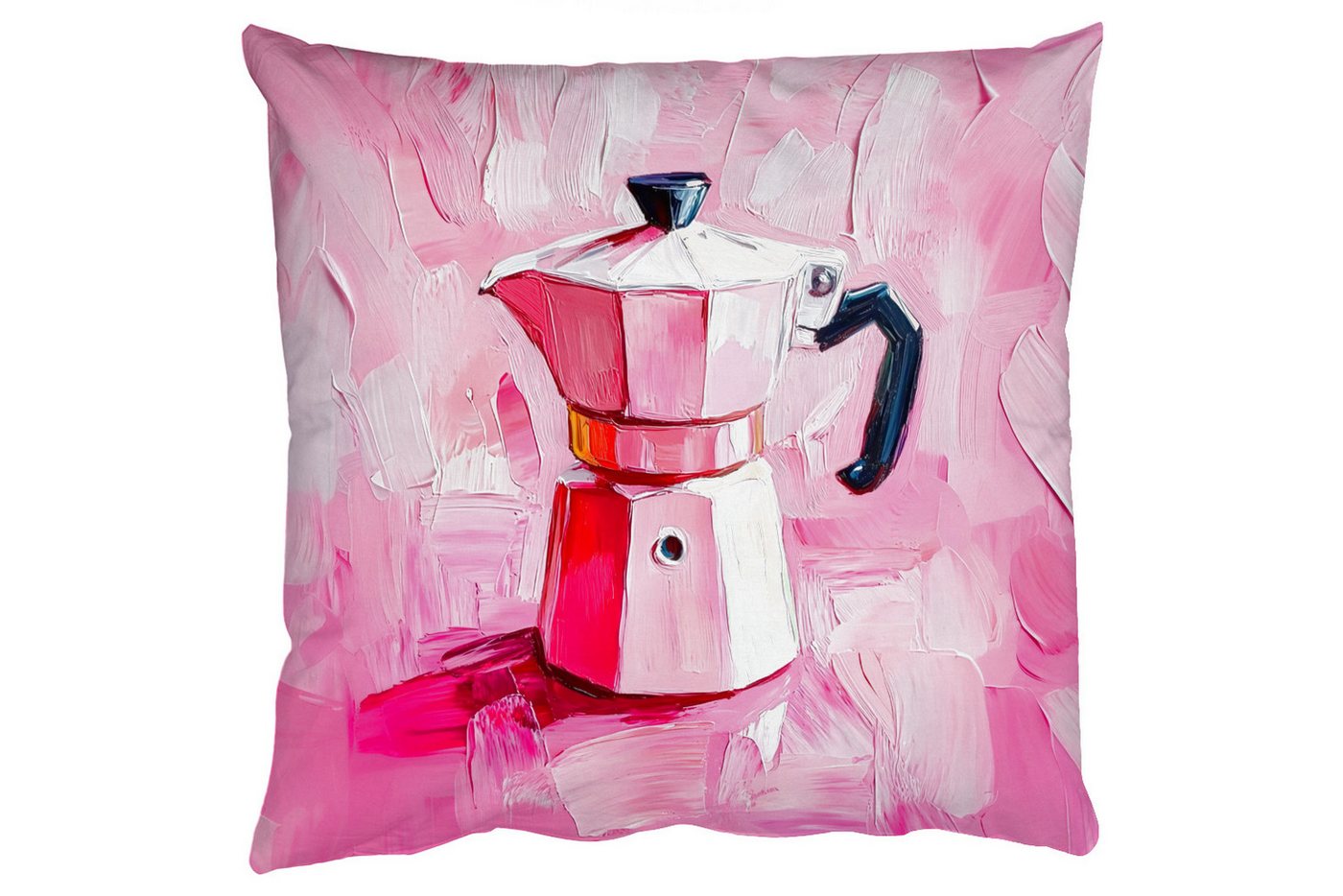 MuchoWow Dekokissen Rosa - Farbe - Kaffee, Zierkissen mit Füllung für Wohnzimmer, Sofakissen, 40x40 cm MuchoWow Dekokissen Rosa - Farbe - Kaffee, Zierkissen mit Füllung für Wohnzimmer, Sofakissen, 40x40 cm von MuchoWow