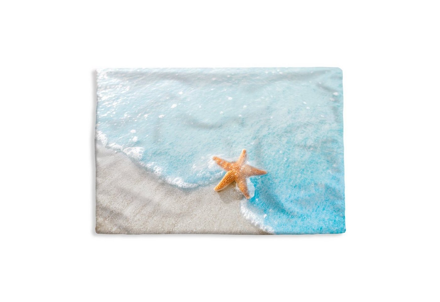 MuchoWow Dekokissen Seestern - Orange - Wasser, Kissenbezug für Sofa, Dekorationkissen, Kissenhüllen, 50x30 cm MuchoWow Dekokissen Seestern - Orange - Wasser, Kissenbezug für Sofa, Dekorationkissen, Kissenhüllen, 50x30 cm von MuchoWow