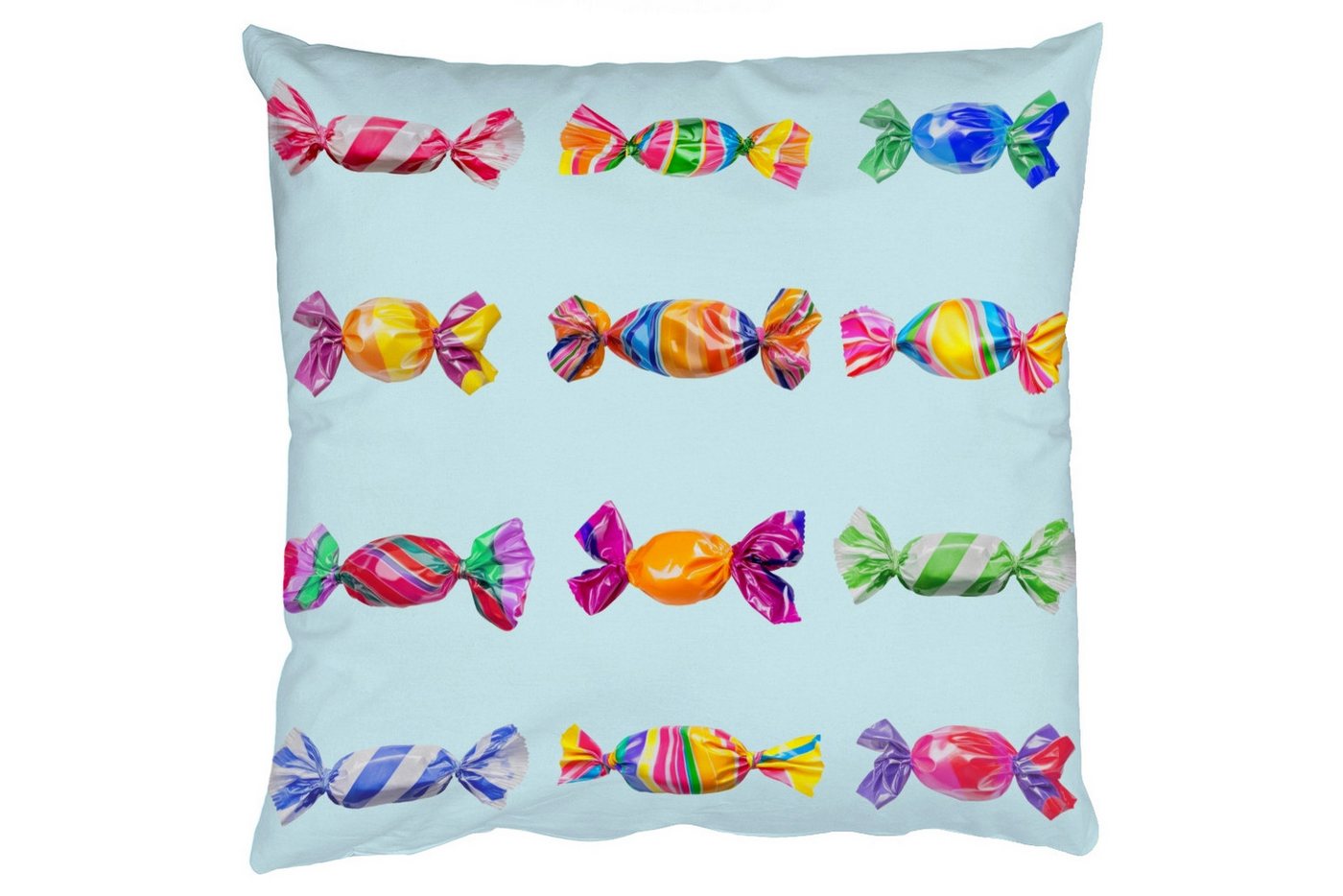 MuchoWow Dekokissen Süßigkeiten - Realistisch - Farbenfroh, Zierkissen mit Füllung für Wohnzimmer, Sofakissen, 40x40 cm MuchoWow Dekokissen Süßigkeiten - Realistisch - Farbenfroh, Zierkissen mit Füllung für Wohnzimmer, Sofakissen, 40x40 cm von MuchoWow