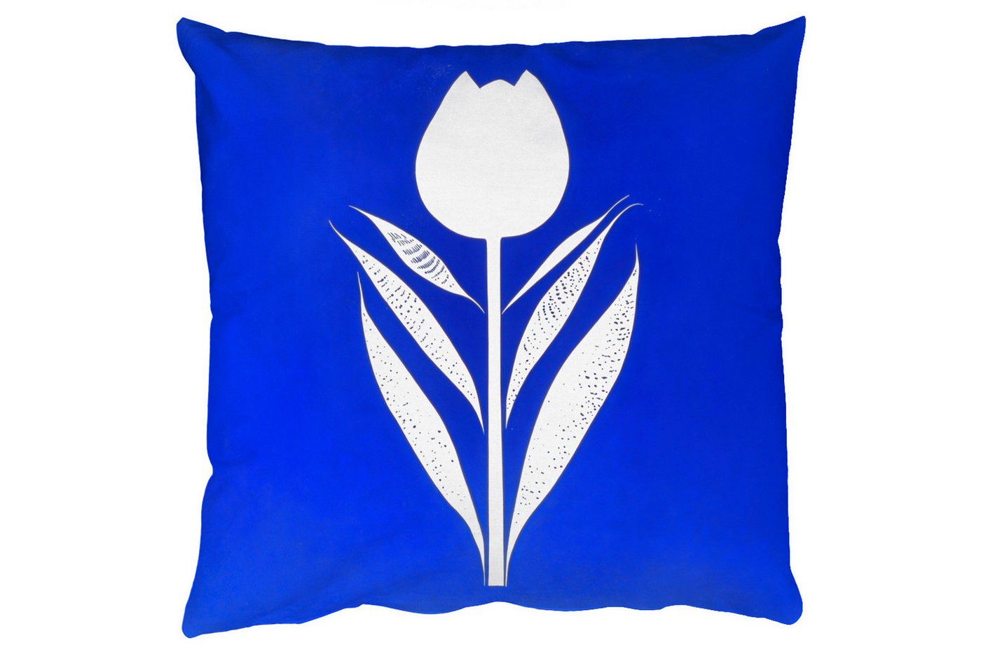 MuchoWow Dekokissen Tulpe - Minimalistisch - Blätter - Weiß, Zierkissen mit Füllung für Wohnzimmer, Sofakissen, 40x40 cm MuchoWow Dekokissen Tulpe - Minimalistisch - Blätter - Weiß, Zierkissen mit Füllung für Wohnzimmer, Sofakissen, 40x40 cm von MuchoWow