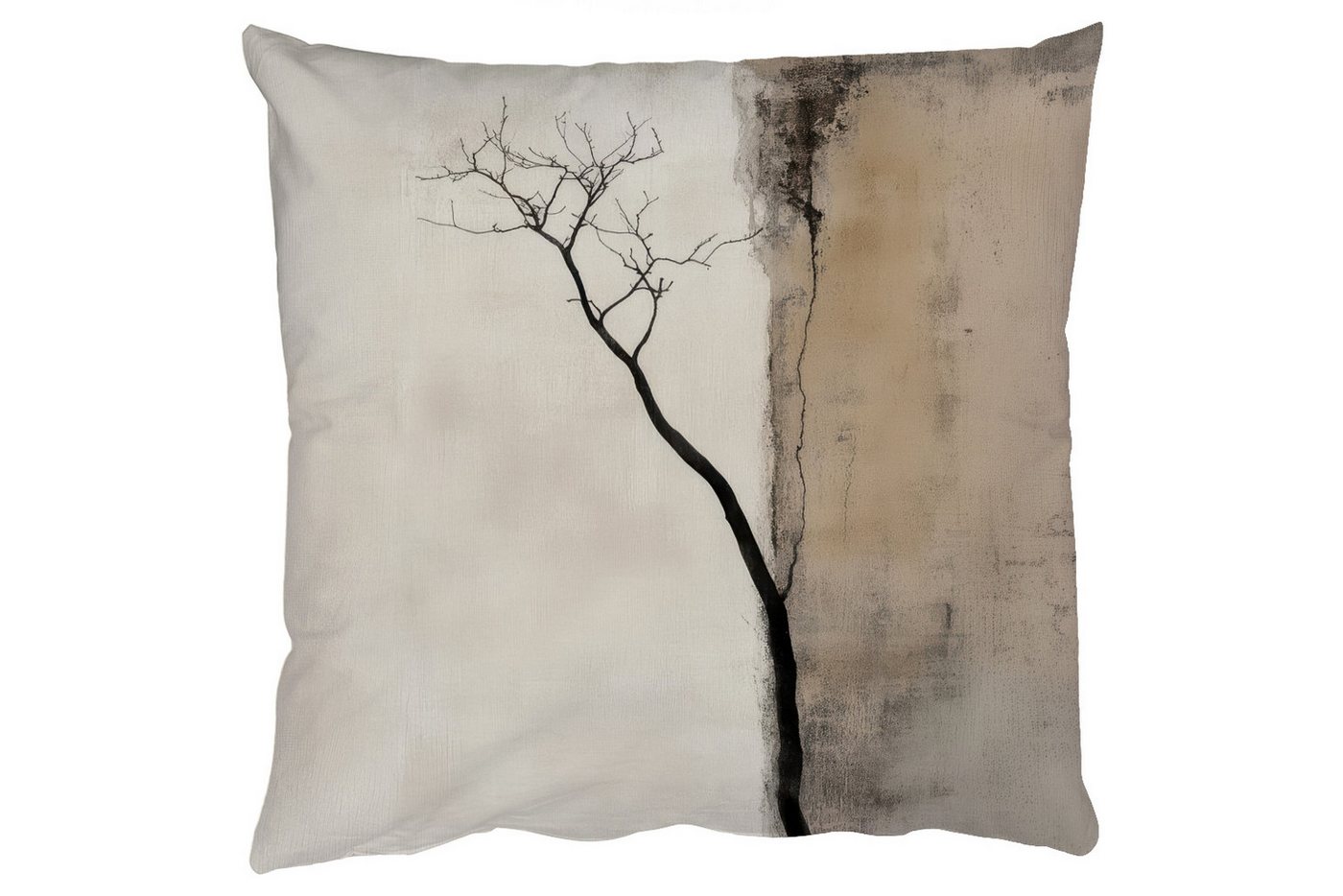 MuchoWow Dekokissen Wabi sabi - Pflanze - Beige, Zierkissen mit Füllung für Wohnzimmer, Sofakissen, 40x40 cm MuchoWow Dekokissen Wabi sabi - Pflanze - Beige, Zierkissen mit Füllung für Wohnzimmer, Sofakissen, 40x40 cm von MuchoWow