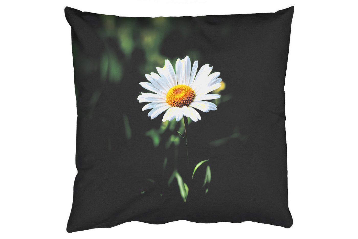 MuchoWow Dekokissen Weiß - Gänseblümchen - Blume - Gras, Zierkissen mit Füllung für Wohnzimmer, Sofakissen, 40x40 cm MuchoWow Dekokissen Weiß - Gänseblümchen - Blume - Gras, Zierkissen mit Füllung für Wohnzimmer, Sofakissen, 40x40 cm von MuchoWow