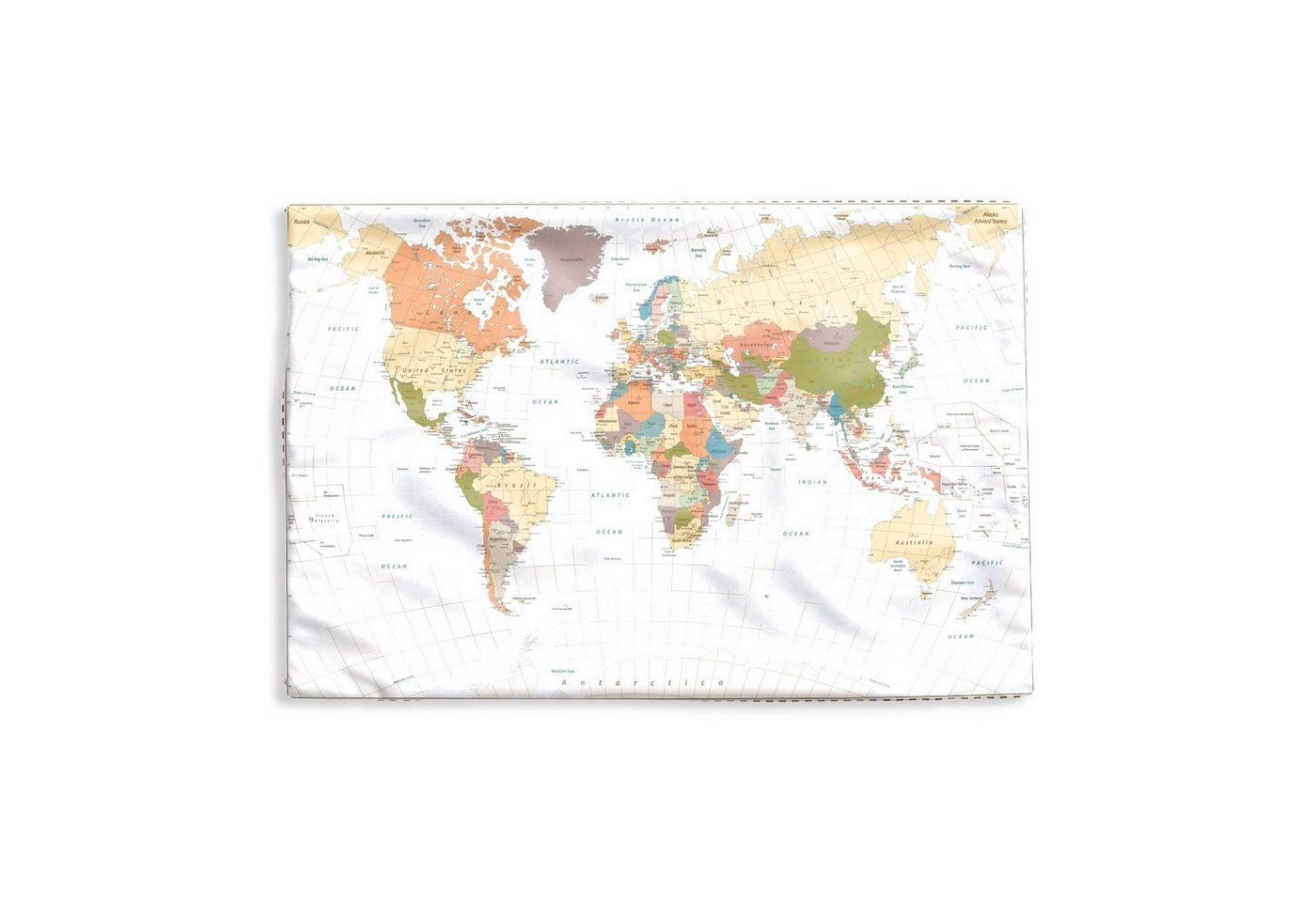 MuchoWow Dekokissen Weltkarte - Retro - Farben - Pädagogisch - Statistisch, Kissenbezug für Sofa, Dekorationkissen, Kissenhüllen, 50x30 cm MuchoWow Dekokissen Weltkarte - Retro - Farben - Pädagogisch - Statistisch, Kissenbezug für Sofa, Dekorationkissen, Kissenhüllen, 50x30 cm von MuchoWow