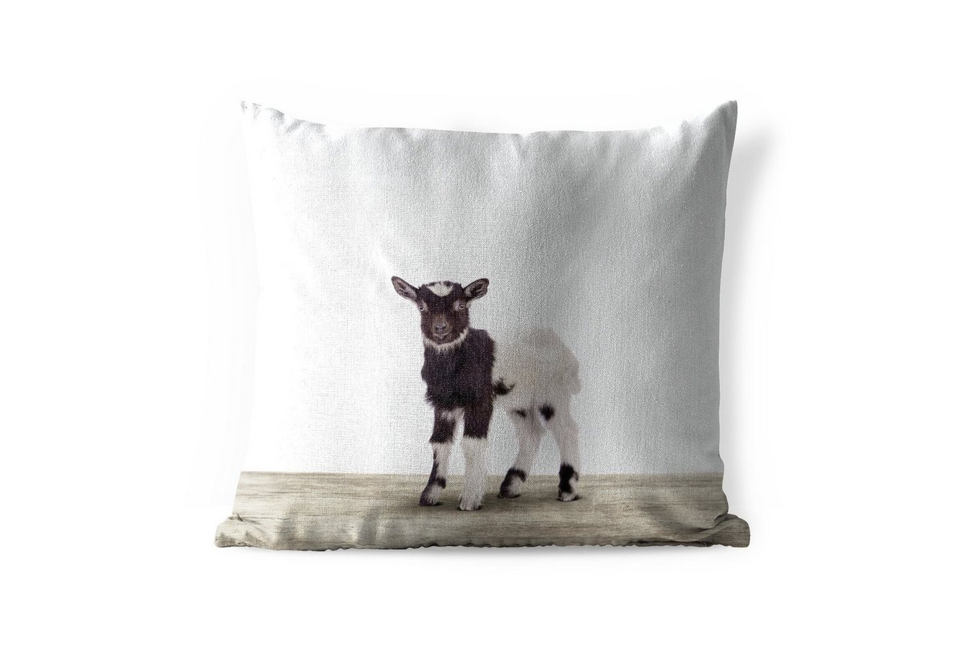MuchoWow Dekokissen Ziege - Tiere - Kinder - Jungen - Mädchen, Kissenbezüge, Kissenhülle, Kissen, Outdoor, 40x40 cm MuchoWow Dekokissen Ziege - Tiere - Kinder - Jungen - Mädchen, Kissenbezüge, Kissenhülle, Kissen, Outdoor, 40x40 cm von MuchoWow