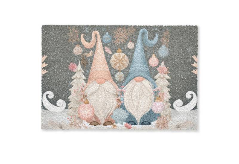 MuchoWow Fußmatte Weihnachten - Wichtel - Pastell, Rechteckig, innen Schmutzfangmatte, Tür, Schmutzfänger Flur, Teppich, 60x40 cm MuchoWow Fußmatte Weihnachten - Wichtel - Pastell, Rechteckig, innen Schmutzfangmatte, Tür, Schmutzfänger Flur, Teppich, 60x40 cm von MuchoWow
