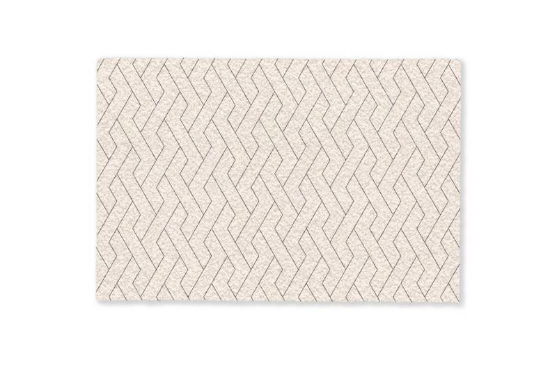 MuchoWow Fußmatte Beige - Zickzack - Muster, Rechteckig, innen Schmutzfangmatte, Tür, Schmutzfänger Flur, Teppich, 60x40 cm MuchoWow Fußmatte Beige - Zickzack - Muster, Rechteckig, innen Schmutzfangmatte, Tür, Schmutzfänger Flur, Teppich, 60x40 cm von MuchoWow
