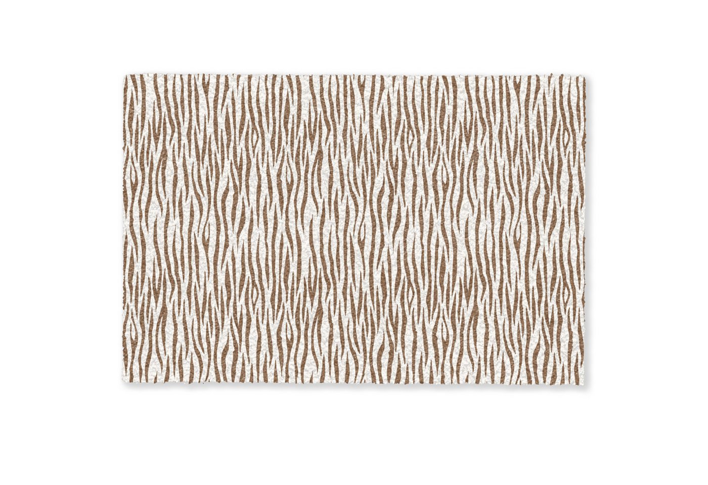MuchoWow Fußmatte Braun - Muster - Zebra, Rechteckig, innen Schmutzfangmatte, Tür, Schmutzfänger Flur, Teppich, 60x40 cm MuchoWow Fußmatte Braun - Muster - Zebra, Rechteckig, innen Schmutzfangmatte, Tür, Schmutzfänger Flur, Teppich, 60x40 cm von MuchoWow