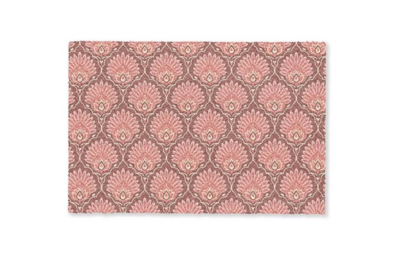 MuchoWow Fußmatte Fächermotiv - Muster - Rosa, Rechteckig, innen Schmutzfangmatte, Tür, Schmutzfänger Flur, Teppich, 60x40 cm MuchoWow Fußmatte Fächermotiv - Muster - Rosa, Rechteckig, innen Schmutzfangmatte, Tür, Schmutzfänger Flur, Teppich, 60x40 cm von MuchoWow