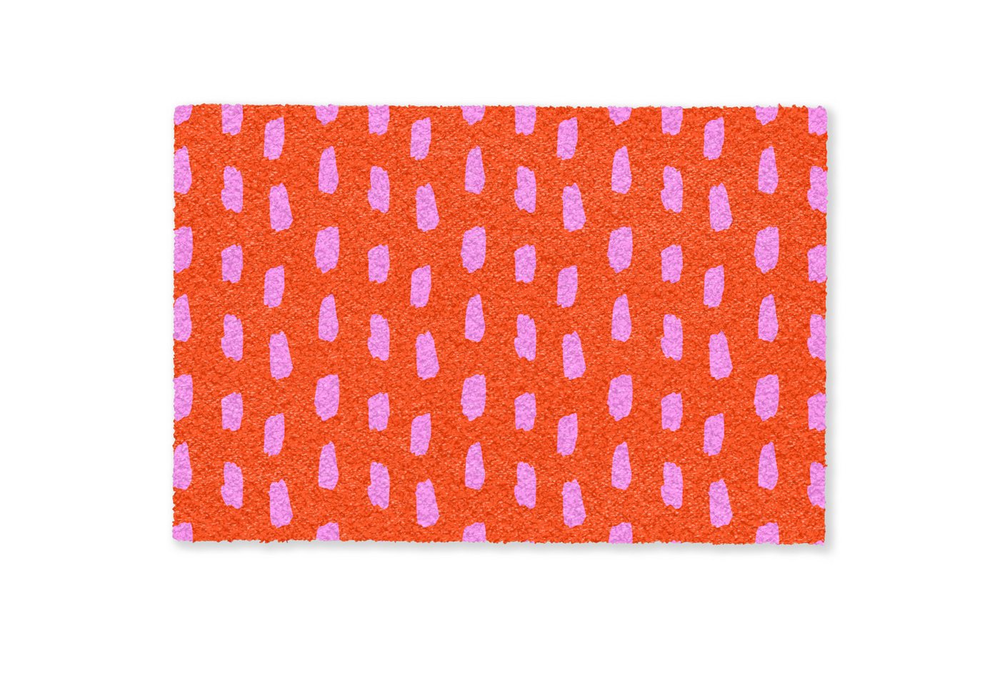 MuchoWow Fußmatte Farbe - Rosa - Rot, Rechteckig, innen Schmutzfangmatte, Tür, Schmutzfänger Flur, Teppich, 60x40 cm MuchoWow Fußmatte Farbe - Rosa - Rot, Rechteckig, innen Schmutzfangmatte, Tür, Schmutzfänger Flur, Teppich, 60x40 cm von MuchoWow