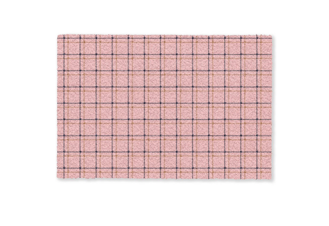 MuchoWow Fußmatte Kariert - Gemustert - Gestreift - Rosa, Rechteckig, innen Schmutzfangmatte, Tür, Schmutzfänger Flur, Teppich, 60x40 cm MuchoWow Fußmatte Kariert - Gemustert - Gestreift - Rosa, Rechteckig, innen Schmutzfangmatte, Tür, Schmutzfänger Flur, Teppich, 60x40 cm von MuchoWow