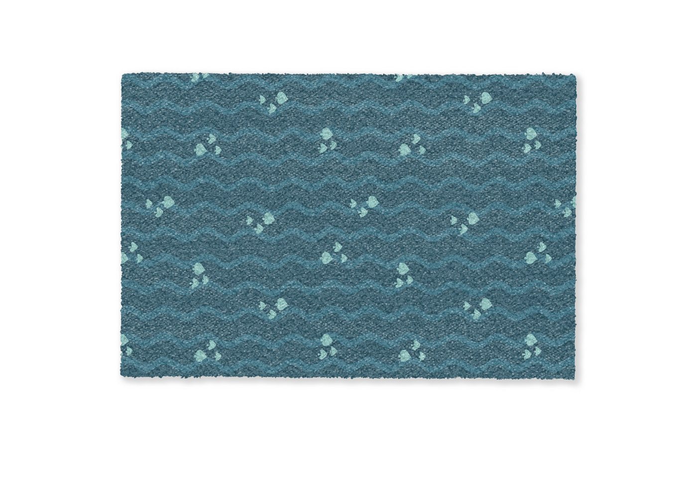 MuchoWow Fußmatte Meer - Dunkelblau - Welle - Fisch, Rechteckig, innen Schmutzfangmatte, Tür, Schmutzfänger Flur, Teppich, 60x40 cm MuchoWow Fußmatte Meer - Dunkelblau - Welle - Fisch, Rechteckig, innen Schmutzfangmatte, Tür, Schmutzfänger Flur, Teppich, 60x40 cm von MuchoWow