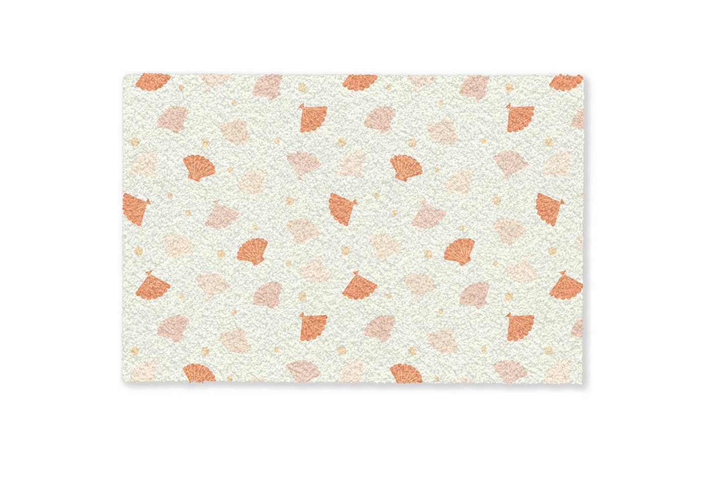 MuchoWow Fußmatte Meer - Tiere - Muscheln - Orange, Rechteckig, innen Schmutzfangmatte, Tür, Schmutzfänger Flur, Teppich, 60x40 cm MuchoWow Fußmatte Meer - Tiere - Muscheln - Orange, Rechteckig, innen Schmutzfangmatte, Tür, Schmutzfänger Flur, Teppich, 60x40 cm von MuchoWow