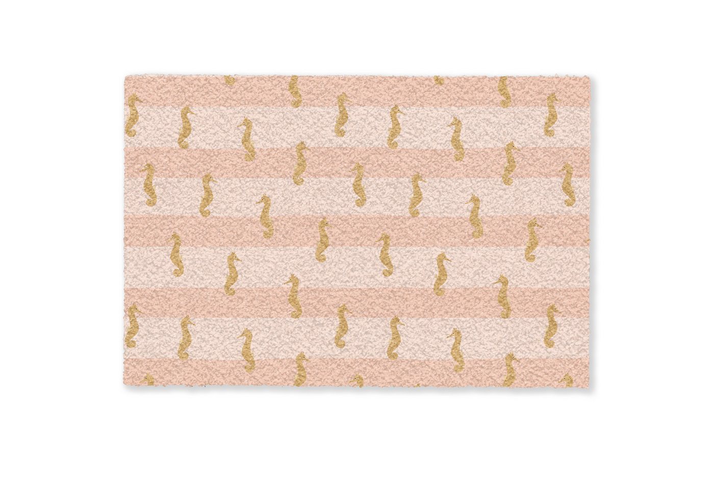 MuchoWow Fußmatte Meer - Tiere - Rosa - Seepferdchen, Rechteckig, innen Schmutzfangmatte, Tür, Schmutzfänger Flur, Teppich, 60x40 cm MuchoWow Fußmatte Meer - Tiere - Rosa - Seepferdchen, Rechteckig, innen Schmutzfangmatte, Tür, Schmutzfänger Flur, Teppich, 60x40 cm von MuchoWow