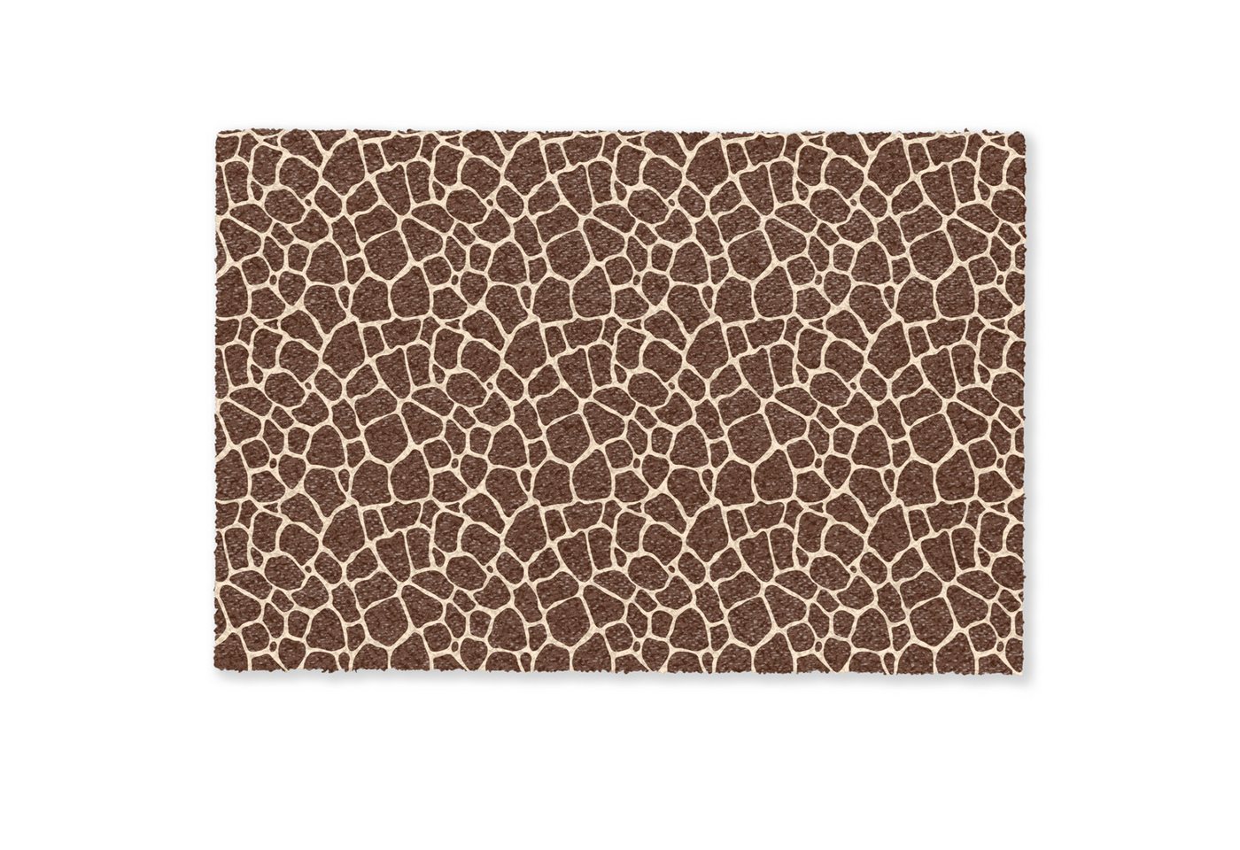 MuchoWow Fußmatte Muster - Giraffe - Braun, Rechteckig, innen Schmutzfangmatte, Tür, Schmutzfänger Flur, Teppich, 60x40 cm MuchoWow Fußmatte Muster - Giraffe - Braun, Rechteckig, innen Schmutzfangmatte, Tür, Schmutzfänger Flur, Teppich, 60x40 cm von MuchoWow