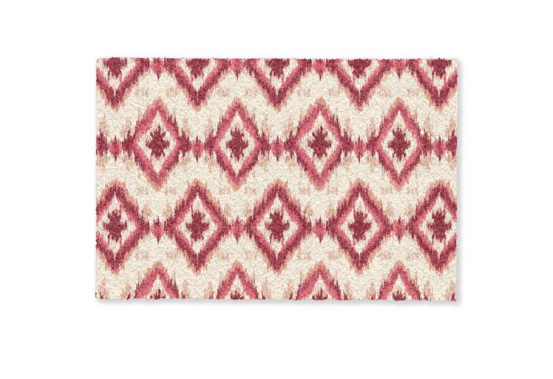 MuchoWow Fußmatte Muster - Rosa - Rautenform, Rechteckig, innen Schmutzfangmatte, Tür, Schmutzfänger Flur, Teppich, 60x40 cm MuchoWow Fußmatte Muster - Rosa - Rautenform, Rechteckig, innen Schmutzfangmatte, Tür, Schmutzfänger Flur, Teppich, 60x40 cm von MuchoWow