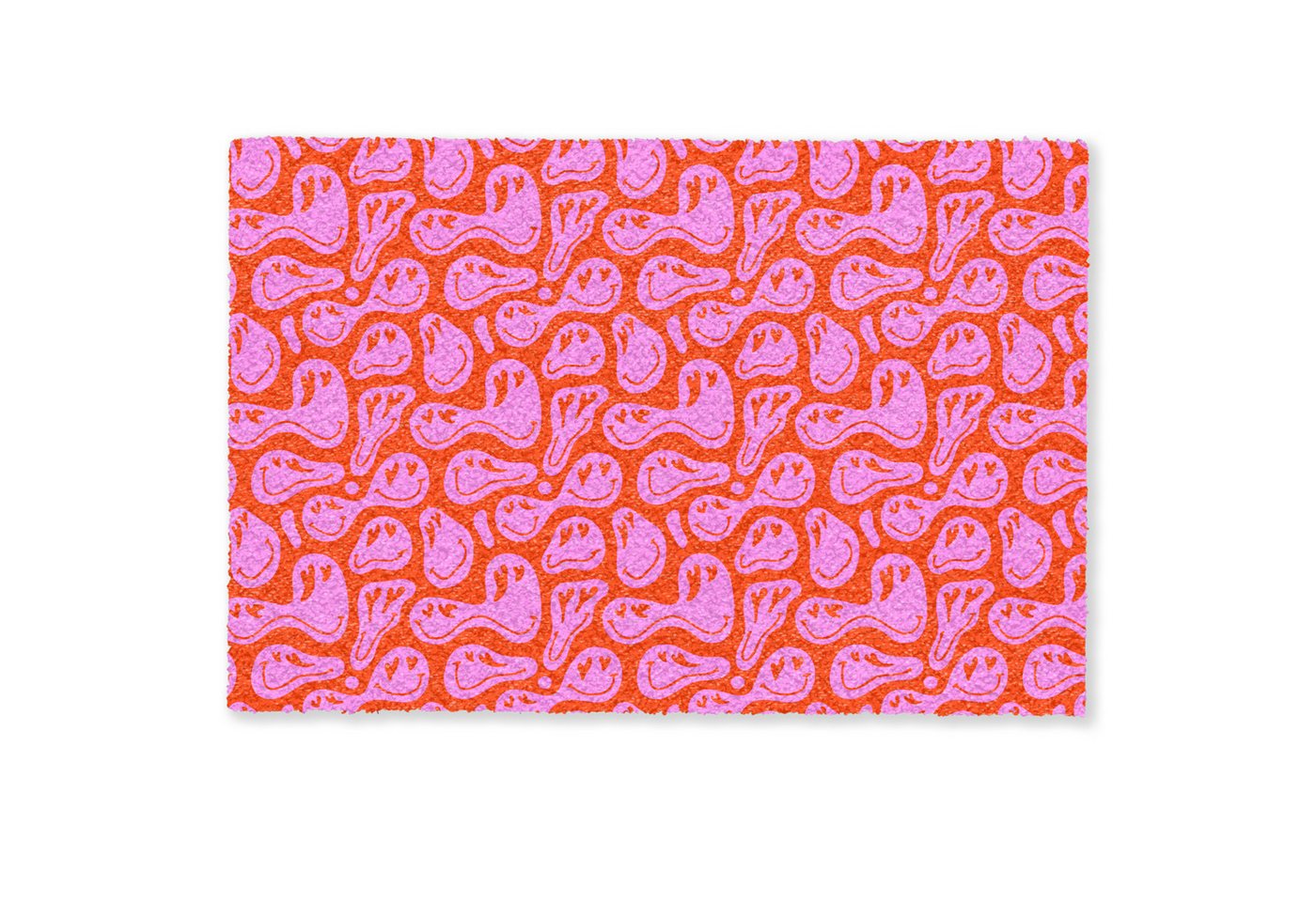 MuchoWow Fußmatte Valentinstag - Smiley - Rot - Rosa, Rechteckig, innen Schmutzfangmatte, Tür, Schmutzfänger Flur, Teppich, 60x40 cm MuchoWow Fußmatte Valentinstag - Smiley - Rot - Rosa, Rechteckig, innen Schmutzfangmatte, Tür, Schmutzfänger Flur, Teppich, 60x40 cm von MuchoWow