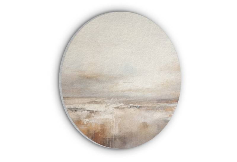 MuchoWow Gemälde Kunst - Industriell - Grau - Braun - Abstrakt, Fotodruck (1 St), Schlafzimmer Deko Aesthetic, Bilder über Bett, 30x30 cm von MuchoWow