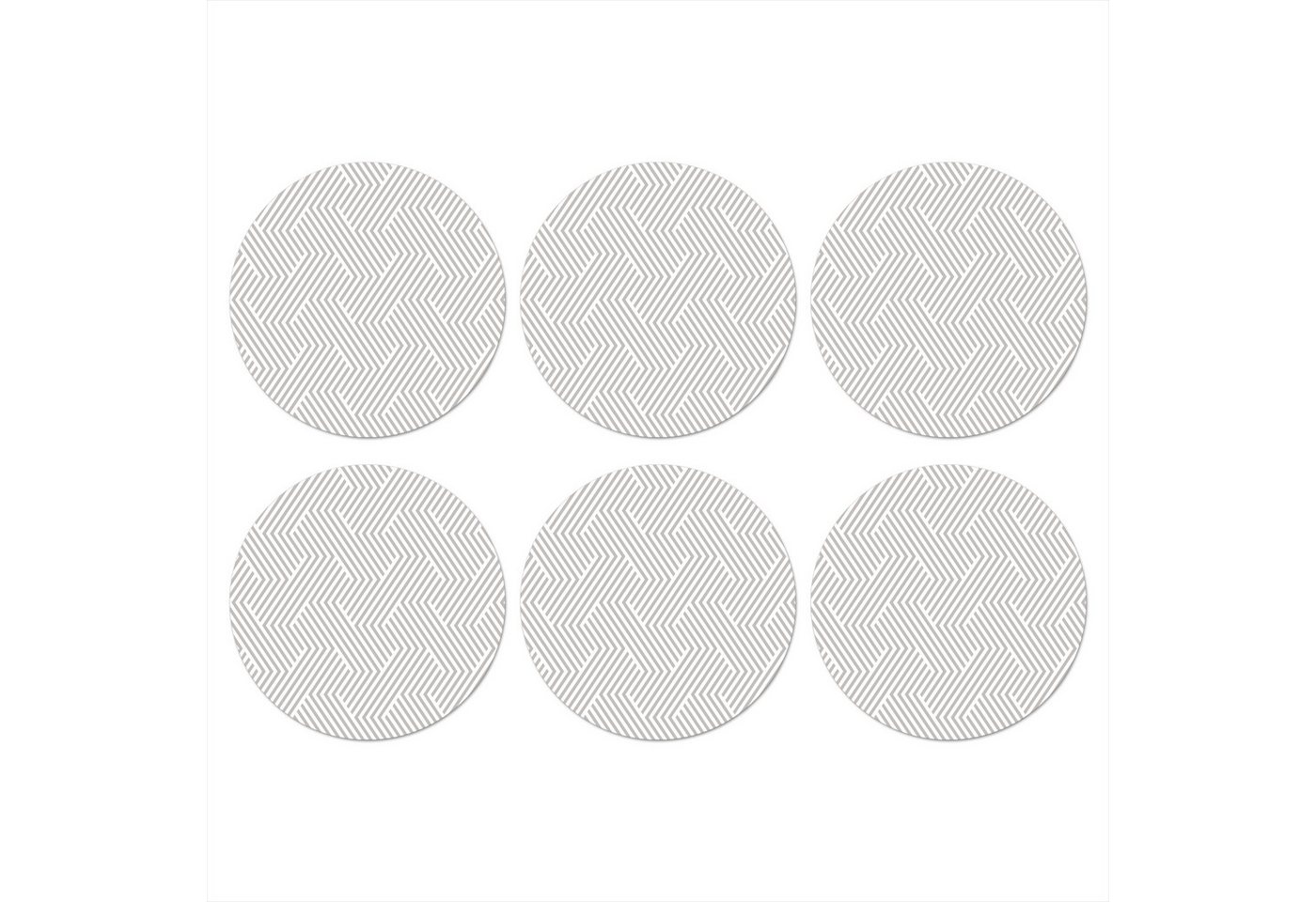 MuchoWow Glasuntersetzer Grafisch - Muster - Modern - Schräg - Auffallend, Zubehör für Gläser, 6-tlg., Getränkeuntersetzer, Rund, Tassenuntersetzer Kork, 10x10 cm MuchoWow Glasuntersetzer Grafisch - Muster - Modern - Schräg - Auffallend, Zubehör für Gläser, 6-tlg., Getränkeuntersetzer, Rund, Tassenuntersetzer Kork, 10x10 cm von MuchoWow