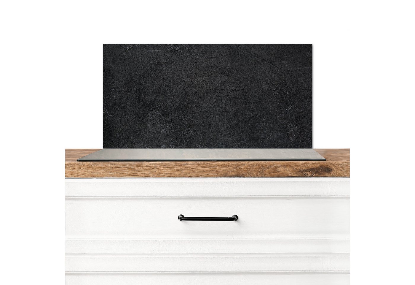 MuchoWow Küchenrückwand Industriell - Beton - Grau - Vintage - Rustikal, (1-tlg), Spritzschutz Küchenrückwand, Wandschutz, 60x30 cm von MuchoWow