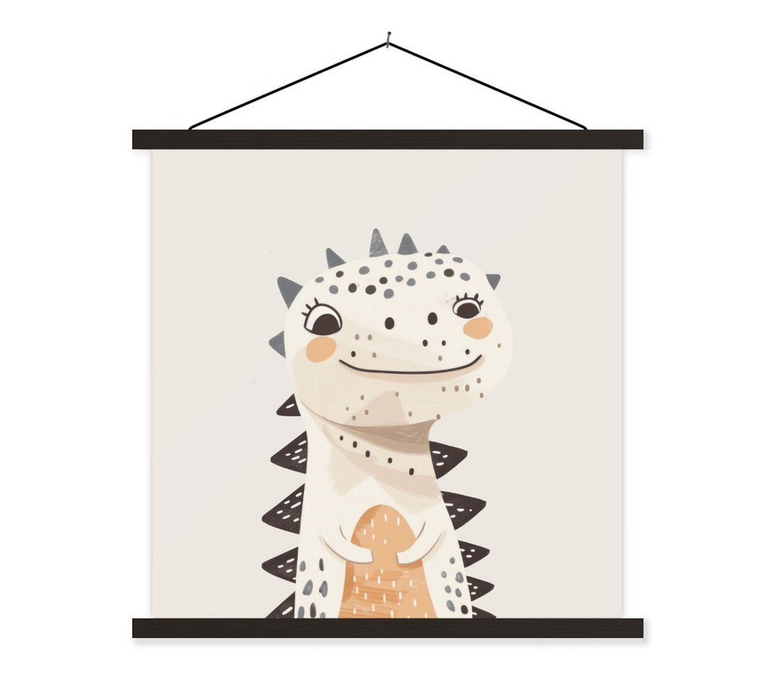 MuchoWow Poster Dinosaurier - Pastellfarben von MuchoWow
