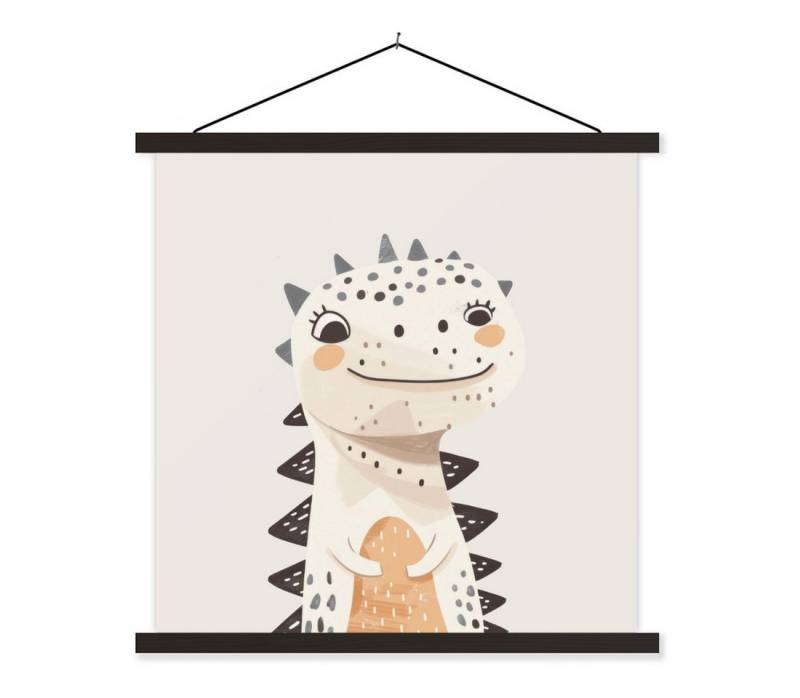 MuchoWow Poster Dinosaurier - Pastellfarben von MuchoWow