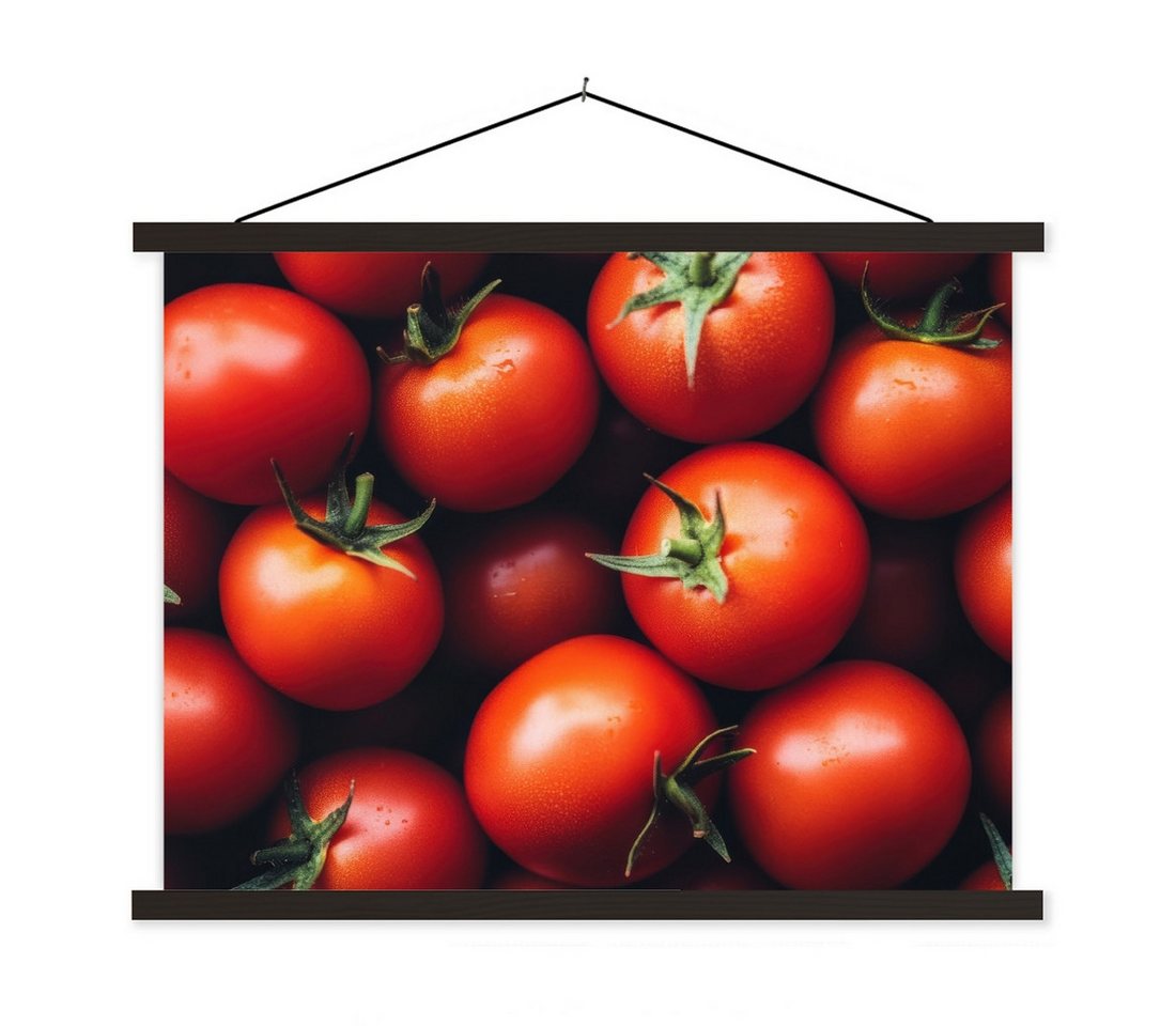 MuchoWow Poster Gemüse - Rot - Tomaten, (1 St), Magnetische Posterleiste, Holzleisten, Textilposter, 40x30 cm von MuchoWow