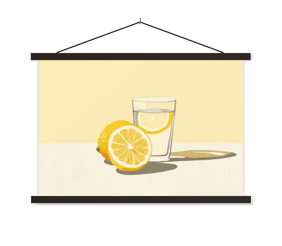 MuchoWow Poster Glas - Zitronenscheiben - Gelb MuchoWow Poster Glas - Zitronenscheiben - Gelb von MuchoWow