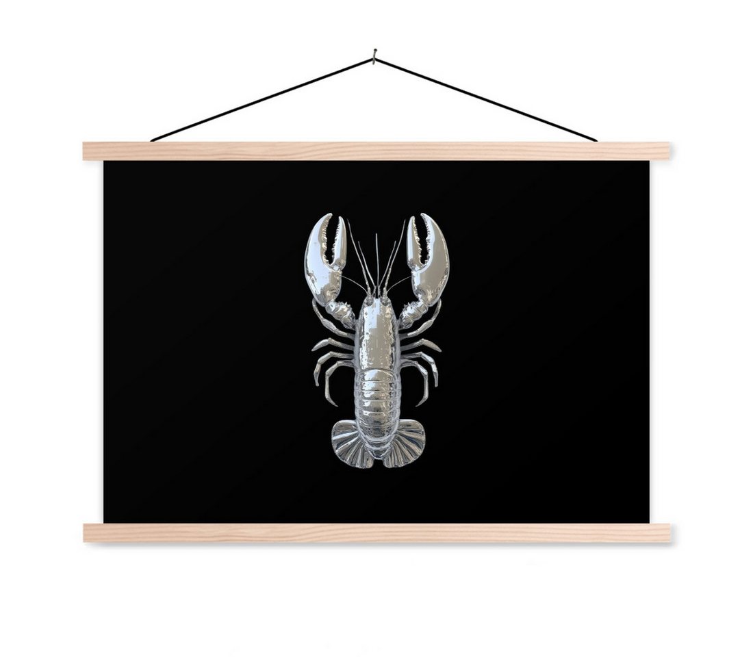 MuchoWow Poster Hummer - Silber - Metallisch - Luxus MuchoWow Poster Hummer - Silber - Metallisch - Luxus von MuchoWow