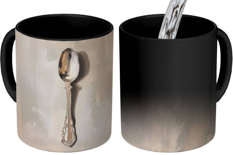 MuchoWow Tasse Löffel - Farbe - Silber MuchoWow Tasse Löffel - Farbe - Silber von MuchoWow