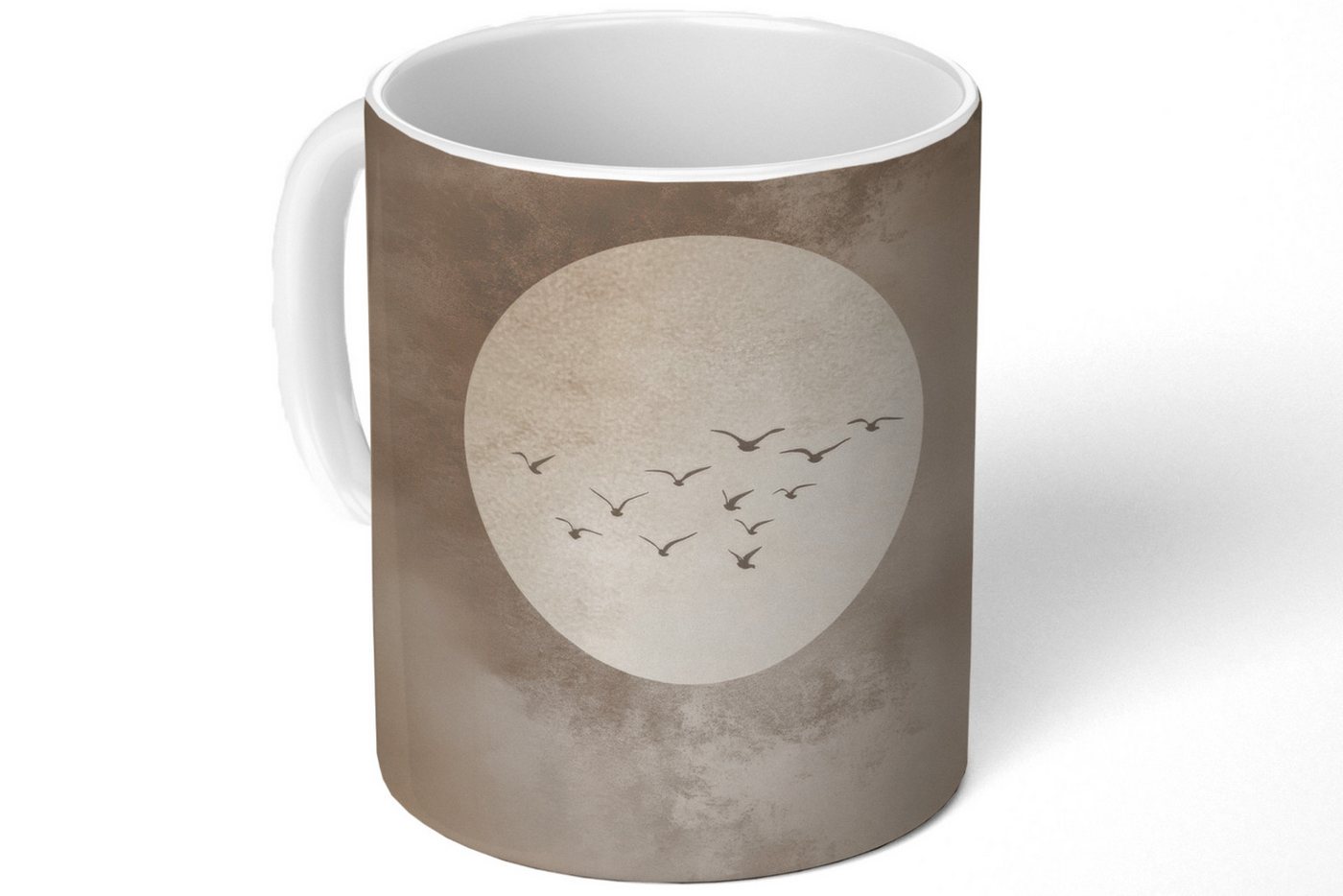 MuchoWow Tasse Vogel - Beige - Japanisch MuchoWow Tasse Vogel - Beige - Japanisch von MuchoWow