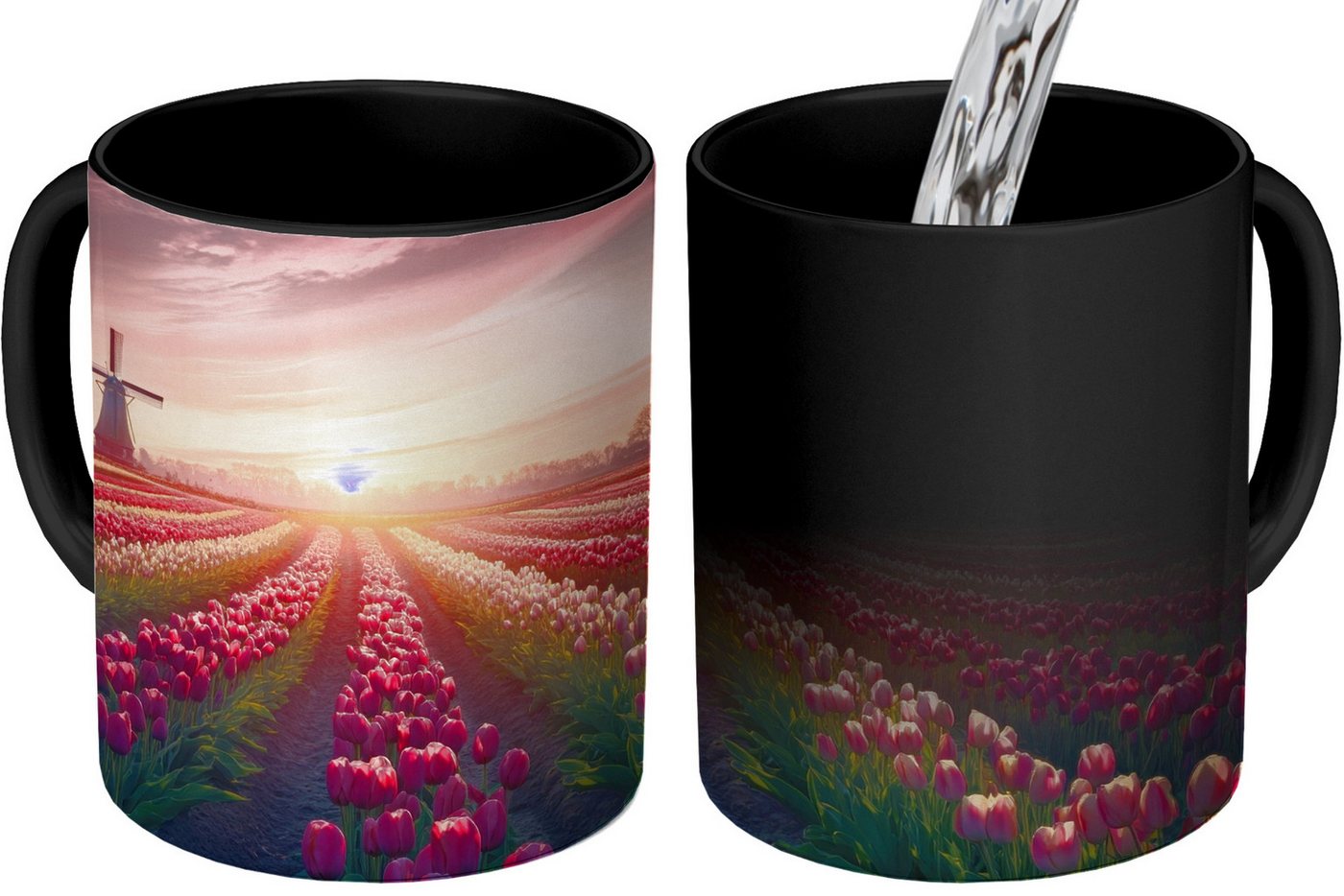 MuchoWow Tasse Windmühle - Sonnenuntergang - Landschaft MuchoWow Tasse Windmühle - Sonnenuntergang - Landschaft von MuchoWow