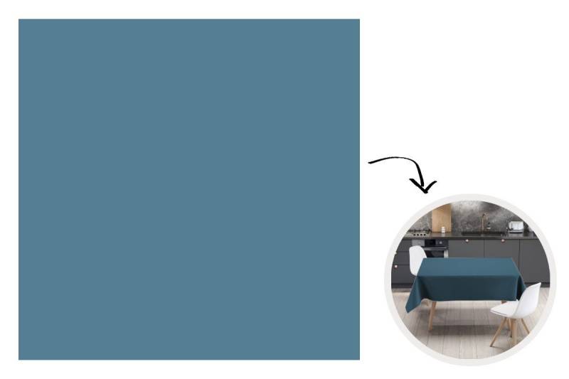 MuchoWow Tischdecke Oceana - Farben - Palette, Tischdecke indoor outdoor, Wetterfest, Deko, Abwaschbar, 100x100 cm von MuchoWow