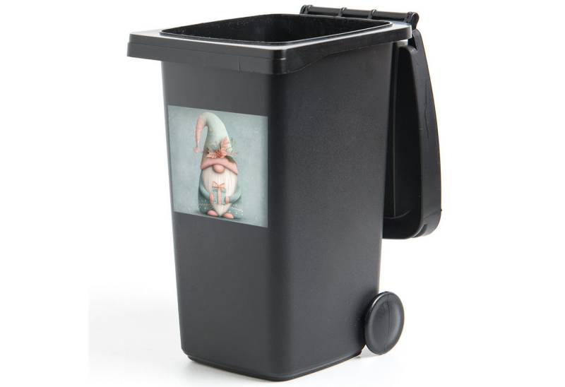 MuchoWow Wandsticker (1 St), Mülltonnen-Aufkleber, Mülleimer, Mülltonne, Sticker, 40x40 cm von MuchoWow