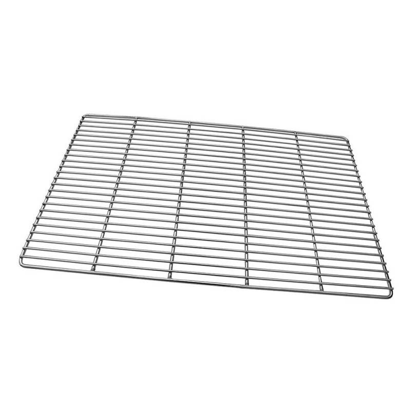 Mucola Grillrost Grillgitter 60CM Edelstahl Grillrost Gussrost eckig Grillaufsatz BBQ (1-St., zaubert ein tolles Branding auf das Grillgut), große Fläche - perfekt um mehrere Zutaten gleichzeitig zuzubereiten von Mucola