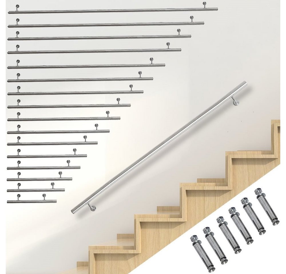 2 Stück PVC Endkappe für Handlauf Weiß 90x40mm Balkon Treppe Geländer