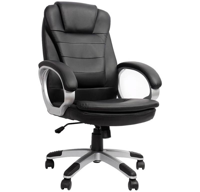 Mucola Schreibtischstuhl Chefsessel Bürostuhl 120 KG Drehstuhl Schreibtischstuhl Gaming Stuhl (Stück, 1 St), Rückenlehne mit integrierter Kopfstütze von Mucola