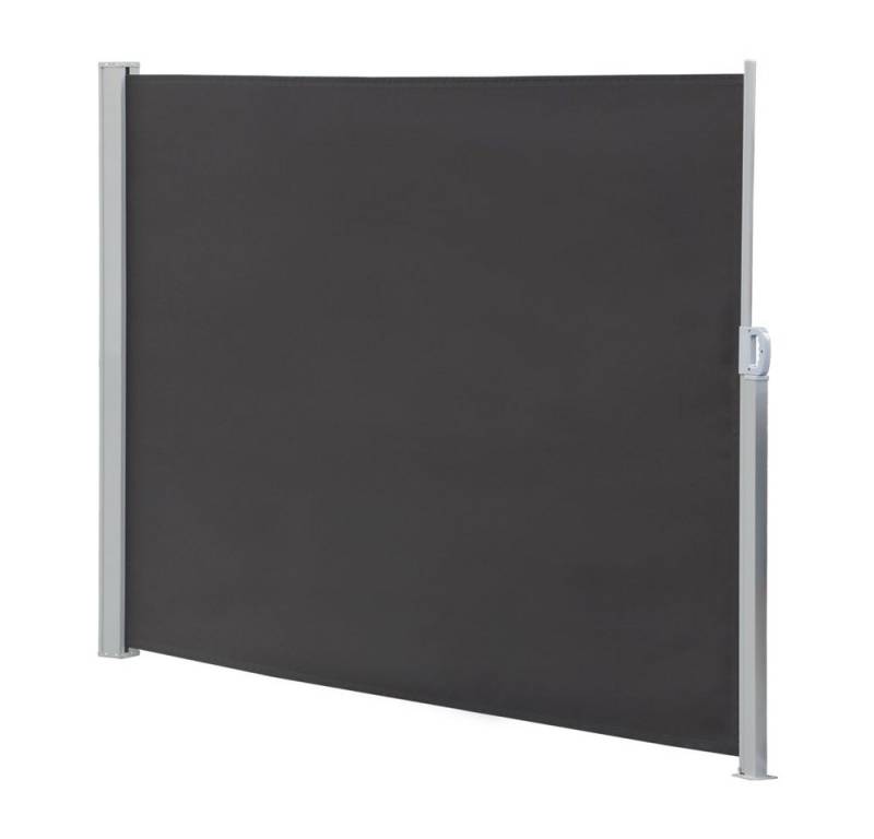 Mucola Seitenmarkise Seitenmarkise Balkonmarkise Windschutz Seitenrollo Sichtschutzwand (Stück, 1-St., Seitenmarkise) Mit automatischer Zurückroll-Funktion von Mucola