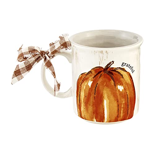 Mud Pie, Orange-Kürbis-Tasse, übergroß, 600 ml von Mud Pie