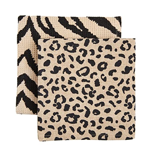 Mud Pie Handtuch mit Zebra-Tiermotiv, 66 x 41 cm von Mud Pie