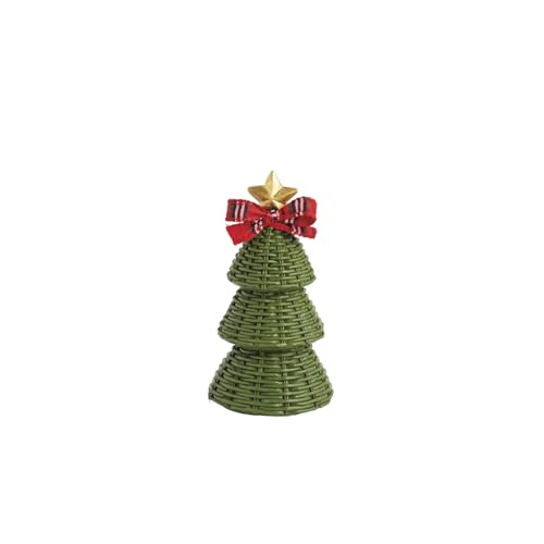 Mud Pie Kleiner Weihnachtsbaumsitzer aus Kunstharz von Mud Pie